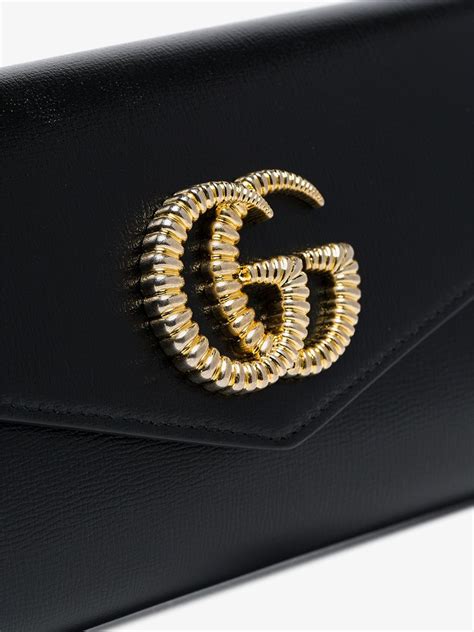 gucci crystal heart clutch|Gucci broadway double g clutch.